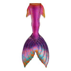 Rainbow Island Pink- Mermaid tail